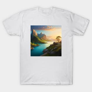 MysticMounts - Mountain Nature Design T-Shirt